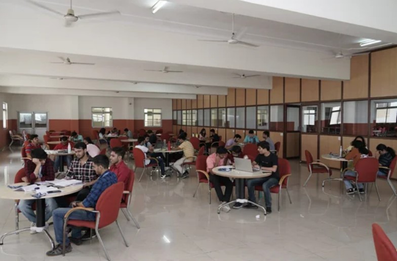 Library reading area