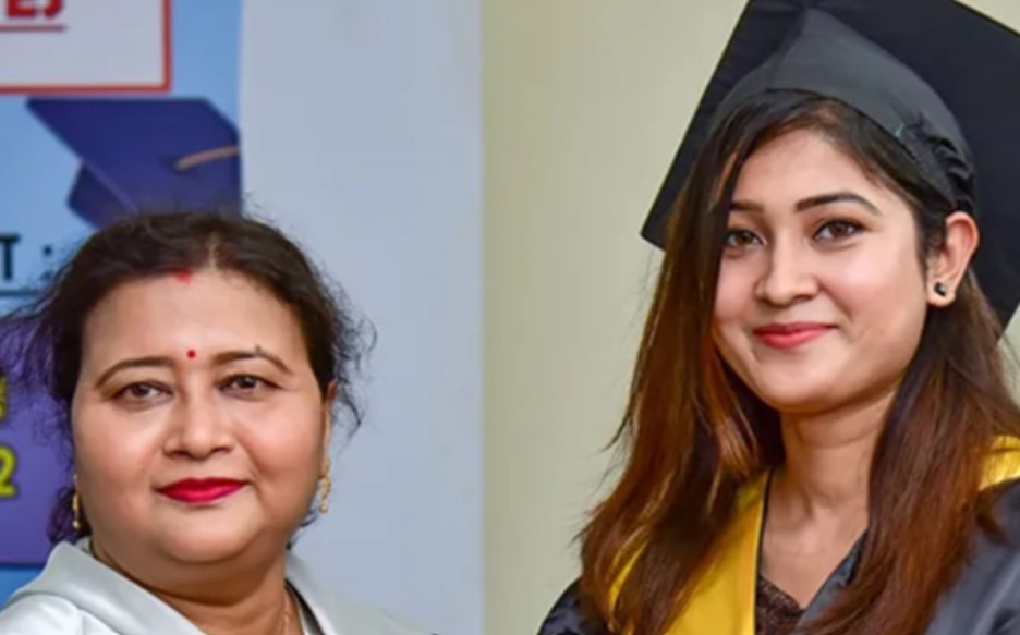Student with teacher