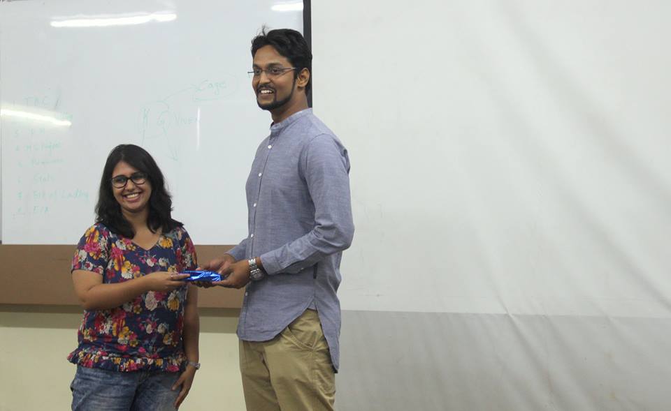 Guest Lecture by Mr. KG Vivek, IG Petrochemicals