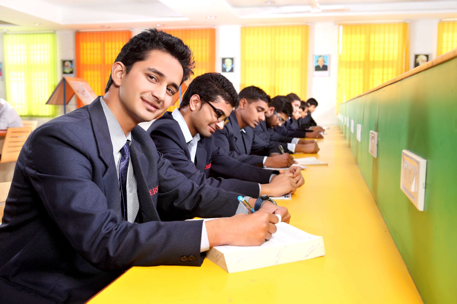 Students Working