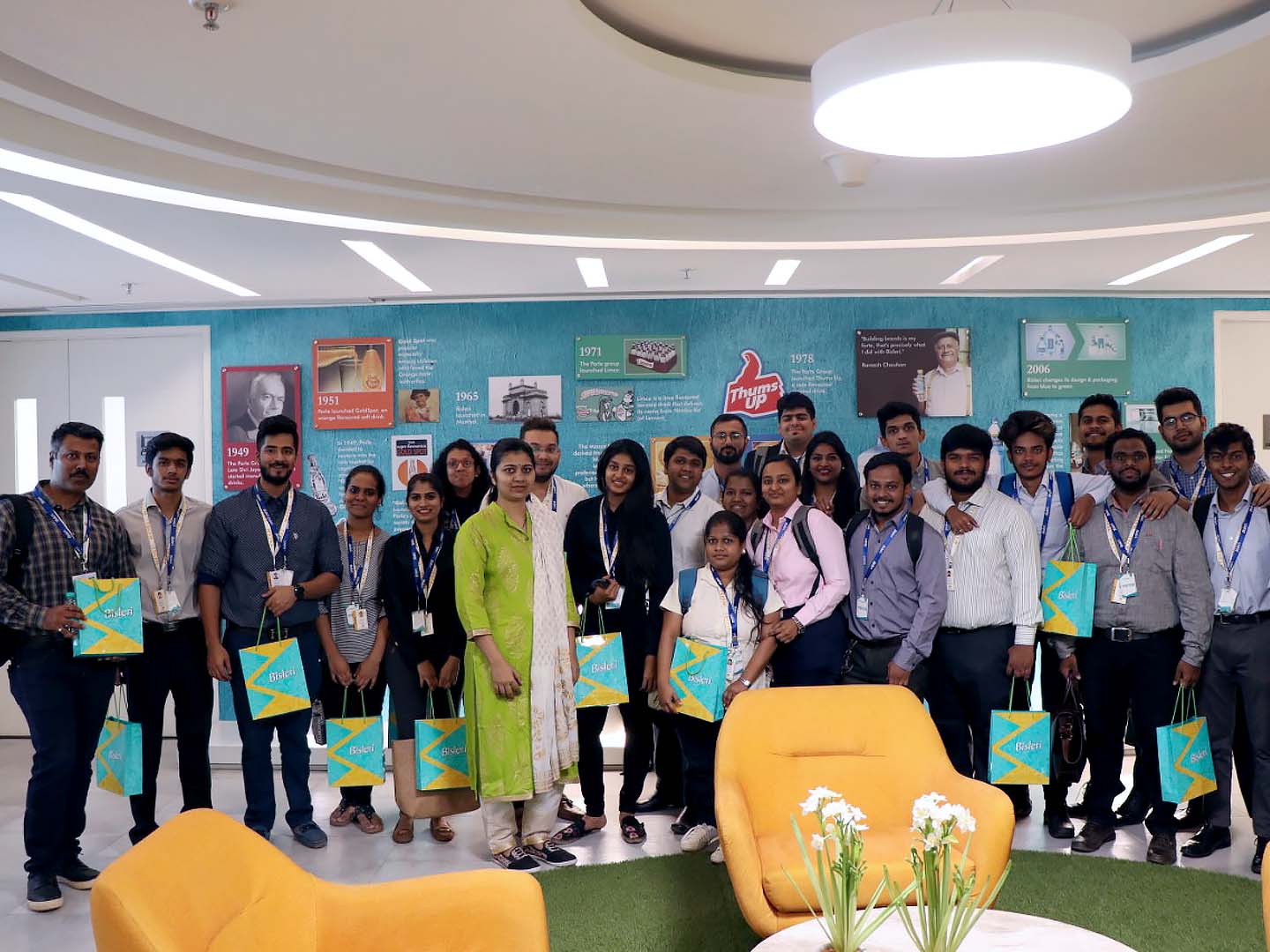 Industrial Visit at Bisleri