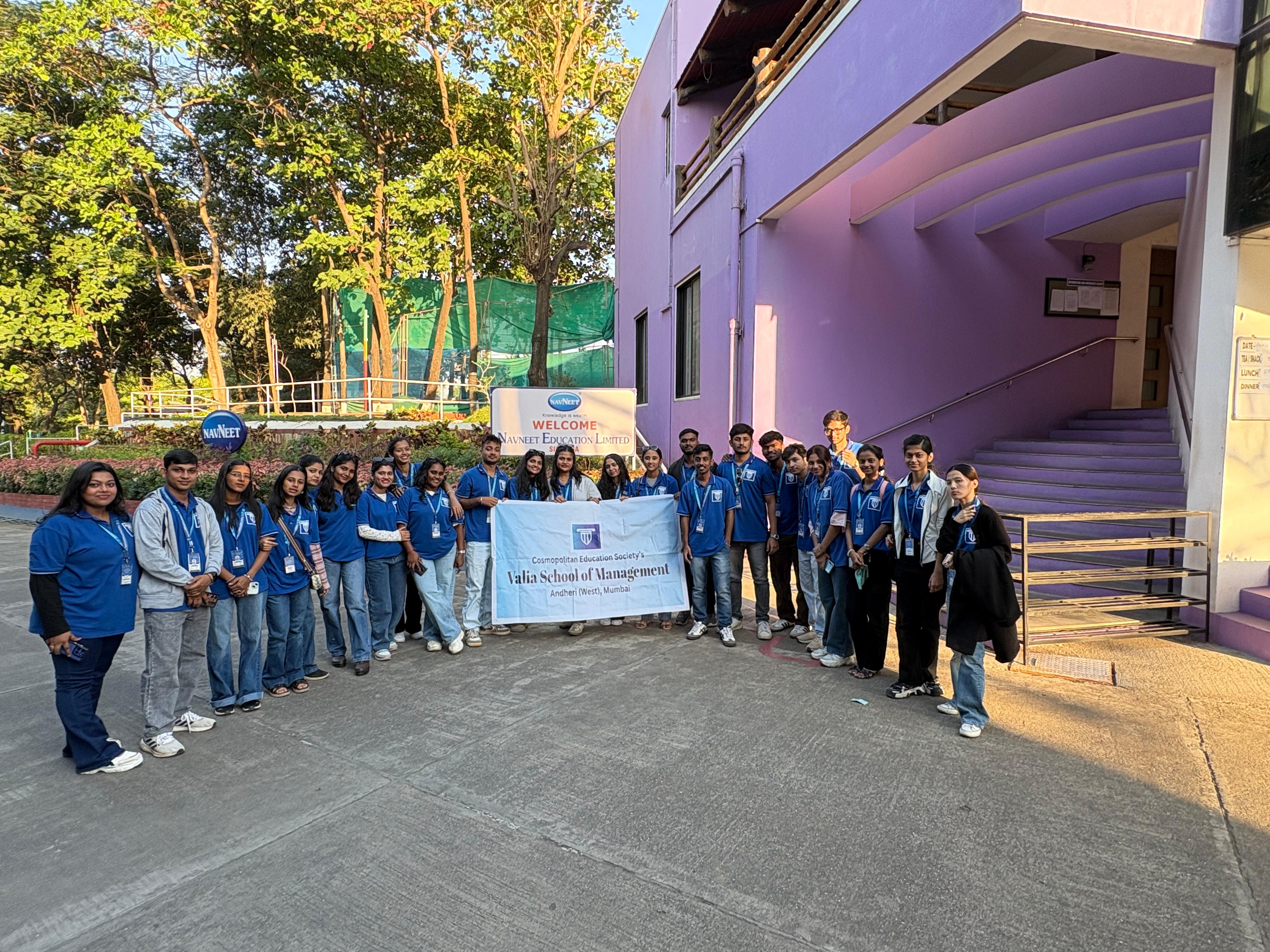 Industrial Visit- Navneet+ Banner