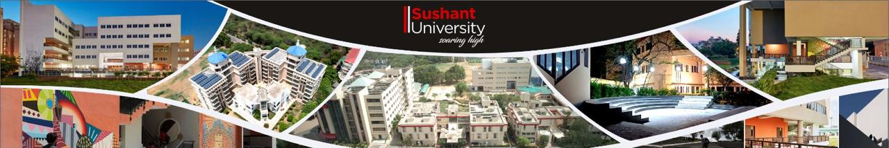 Sushant University All Schools building