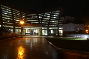 Campus Building Night View