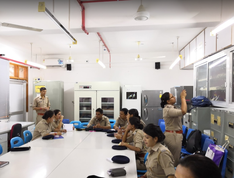 Guest Visit in the campus