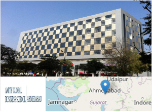 Amity Global Business School, Ahmedabad campus view