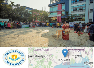 Brainware University campus view