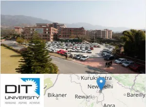 DIT University - Admission Office Campus Image