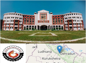 Graphic Era Hill University, Dehradun campus view