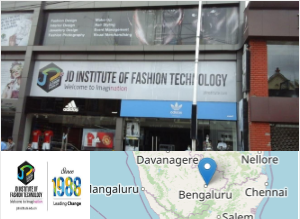 JD Institute of Fashion Technology, Brigade Road campus view