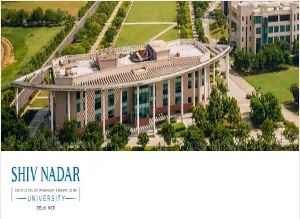 Shiv Nadar University (SNU)