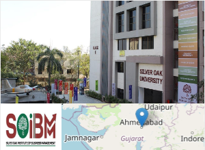 Silver Oak Institute of Business Management (SOIBM) campus view