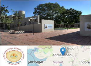 SoM, Pandit Deendayal Energy University (PDEU) campus view
