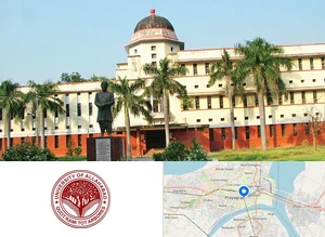 Allahabad University campus view