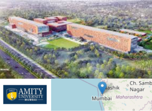 Amity University, Mumbai campus view