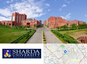 Sharda School of Business Studies campus view