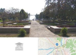 The Business School, University of Jammu campus view